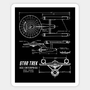 STAR TREK - Specs Magnet